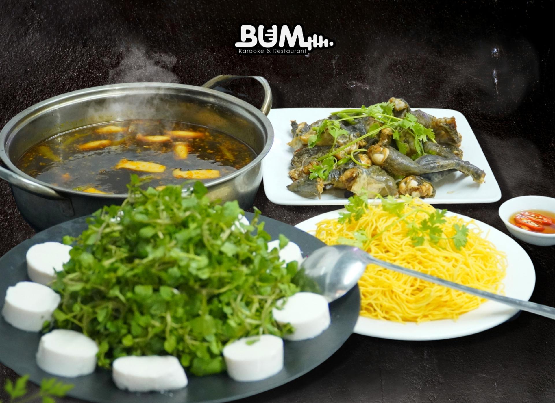 Lẩu ếch tiềm ớt hiểm